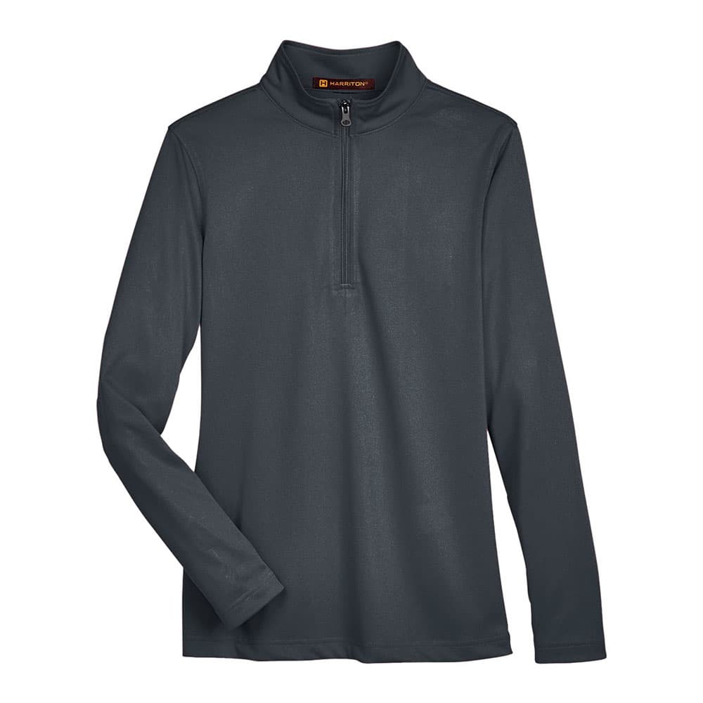 CUSTOM HARRITON WOMENS ADVANTAGE SNAG PROTECTION PLUS QUARTER-ZIP PULLOVER